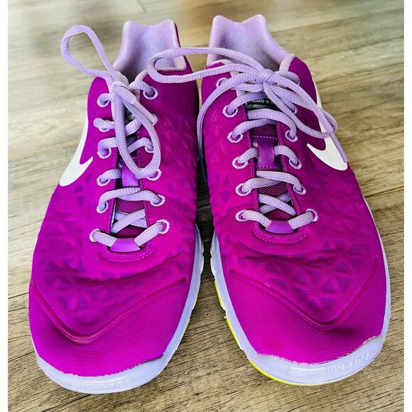 Nike Free Fit 2.0 Purple Women's Running Tennis Athletic Shoes 8.5 Fuchsia - Picture 3 of 8